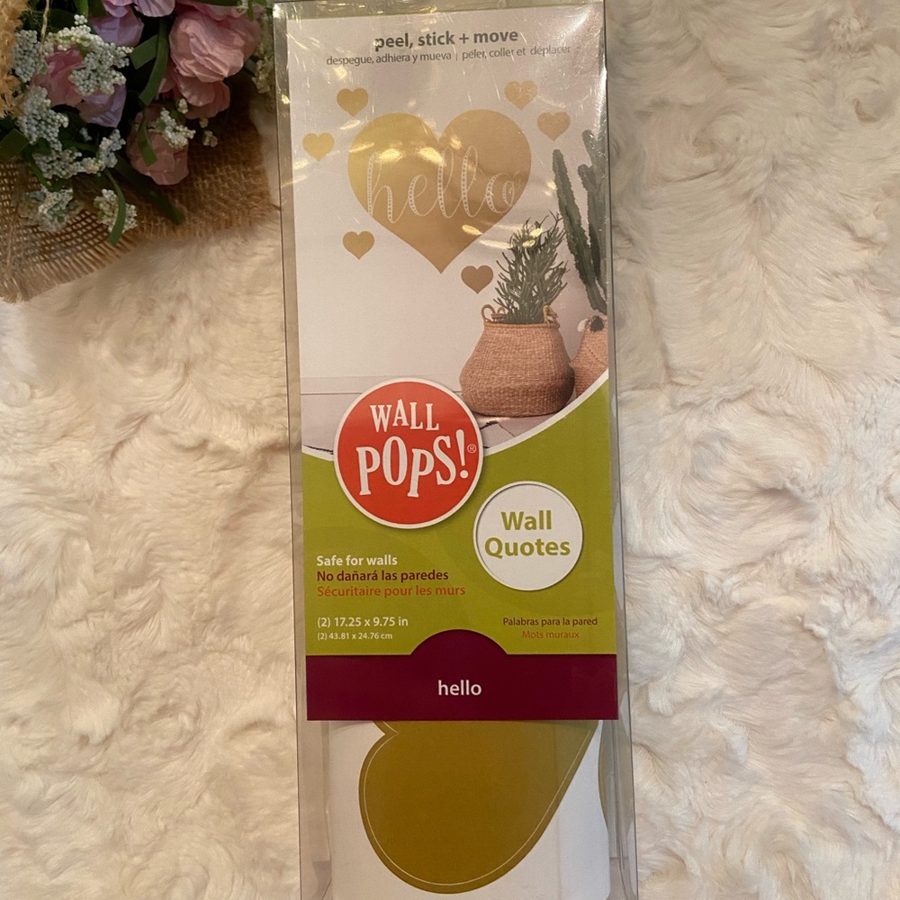 Wall pops Wall Quotes HELLO